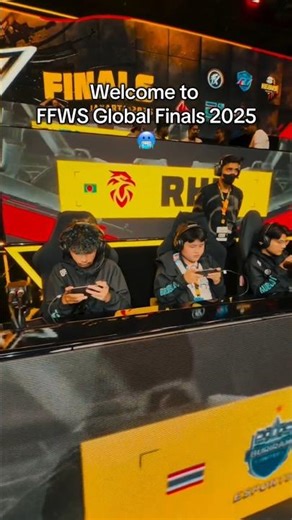 WELCOME TO FFWS GLOBAL FINALS 2025 #freefire #gaming #trending #esports #FFW RUSHER #garenafreefire