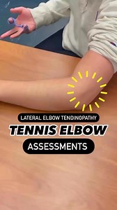 51K views · 723 reactions | Tennis elbow assessment #physicaltherapy #physio #PTRP #FuturePT #fypシviralシ2024fypシviralシ2024 #fypシviralシ2024 #viralreelsシ #fyp #physicaltherapystudent | PislitTherapist | Facebook