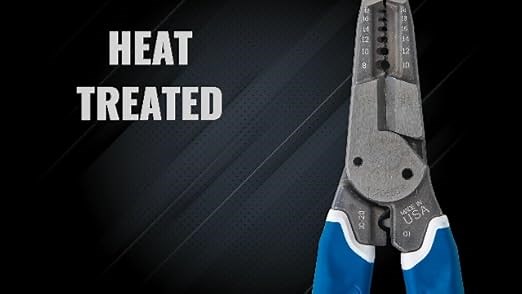 Heavy-Duty Wire Stripper \/ Cutter \/ Crimper Multi Tool