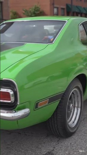 This Green Ford Maverick #ClassicCars #VintageCars