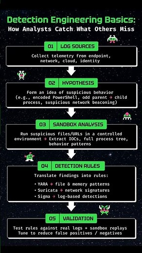 Detection Engineering Basics #networking #cybersecurity #shorts