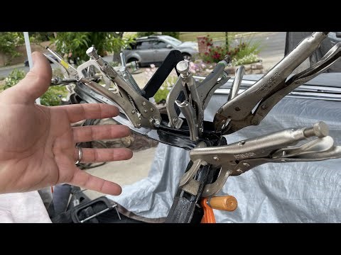 C3 Windshield Header Installation