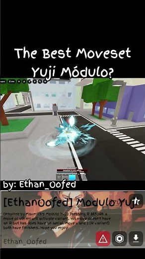 The Best Moveset Yuji Módulo? Jujutsu Shenanigans