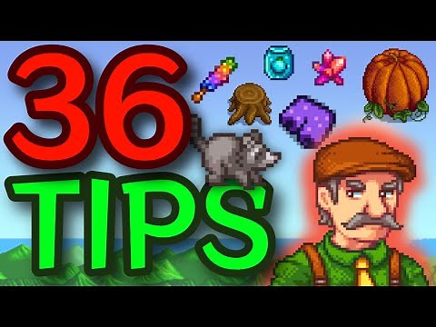 36 PRO Tips & Tricks for Stardew Valley! (1.6)