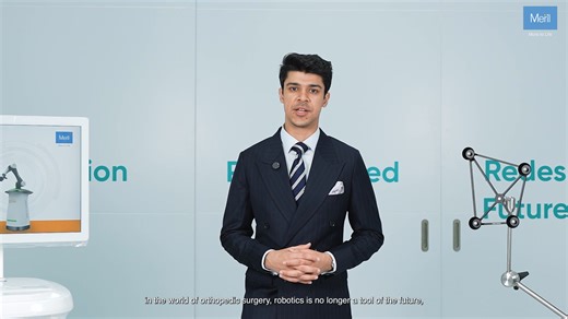 Dr. Jaiman Sharma shares insights on MISSO—Meril’s advanced robotic surgery system redefining precision in knee replacement. With cutting-edge technology and seamless surgical integration, MISSO is setting new benchmarks for efficiency, control, and accuracy in orthopedic procedures – adding more to life by enhancing patient outcomes To know more, https://www.misso.ai/ #Meril #MoretoLife #Innovations #Misso #FutureForward #Robotics #HealthcareSolutions | Meril