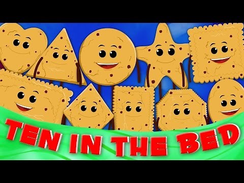 Ten in the bed | nursery rhymes for children | cookie song | baby videos