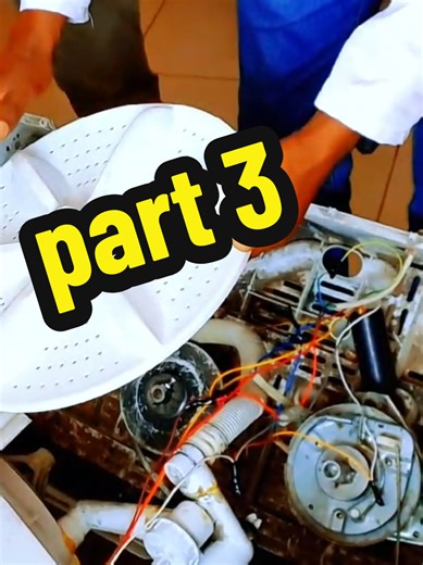 የልብስ ማጠቢያ ጥገና #electronics #washingmachine #engineering #electricalengineering #repair