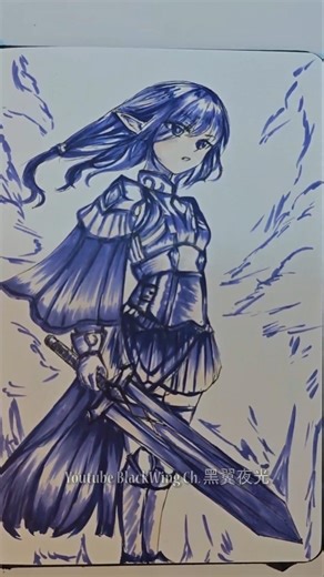 Markers Hand-Drawn 3 markers artchallenge 2026 ✨ #sketch #artshorts #artchallenge2026 #original