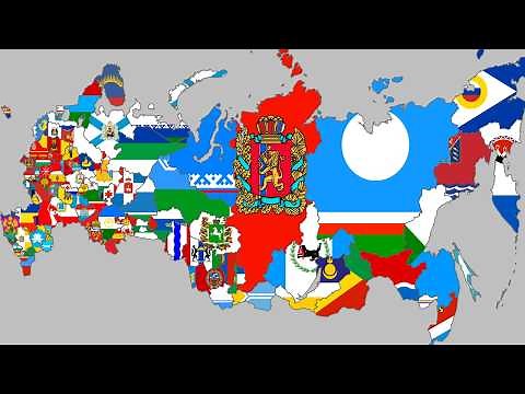 All Federal Subjects of Russia: Flags & Capitals