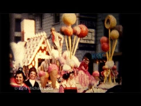 Vintage 8mm Home Movies - Macy's Thanksgiving Day Parade - New York - November 25, 1954