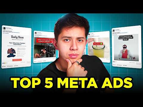 The 5 Best META Ad Creatives RIGHT NOW in 2025