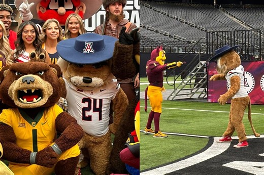 WATCH: Mascots, cheerleaders make noise as Big 12 members meet new pals after biggest conference realignment in NCAA ft. Colorado’s Chip