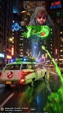 Ghostbusters deleted scene - case closed #ai #aifails