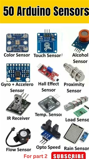 #Types of Arduino sensors