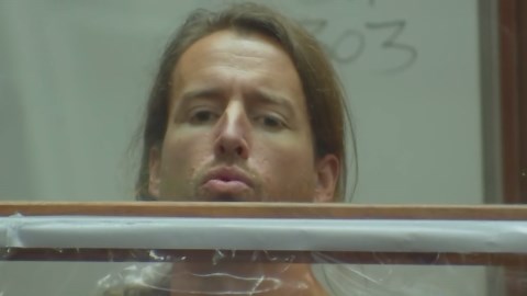 Sam Haskell Jr., Accused of Killing Wife and In-Laws, Shirtless in Court