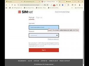 McGraw-Hill & SIMnet Setup for Evergreen Valley College Students