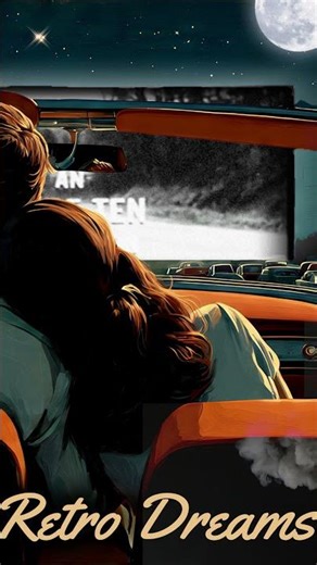 It’s 1968 at the Starlight Drive-In 🎥✨ | Pure Nostalgia #1960s #DriveIn #Dreamscapes