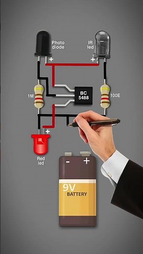 Simple proxy sensor | How to make proximity sensor | Proximity sensor circuit