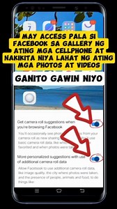 83K views · 1.2K reactions | May Access pala si Facebook sa Gallery ng ating mga Cellphone #tutorial #tips #nakikitapalanifacebookanggallerynatin #RRRTV | RRR TV | Facebook