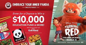 Panda Express Has Collaborated with Disney-Pixar's 'Turning Red' for a Giveaway! | Chip and Company