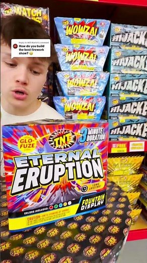 How do you build the best fireworks show? #fireworks