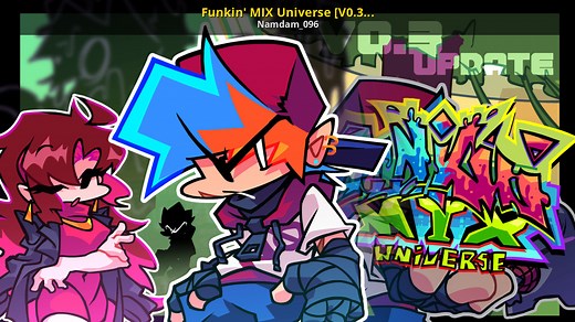 Funkin' MIX Universe [V0.3 Update] Mod for Friday Night Funkin' | FNF Mods