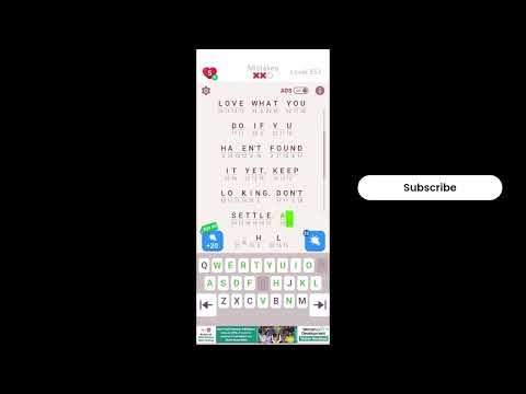 Cryptogram Level 551 | Cryptogram Letters and Numbers Answers