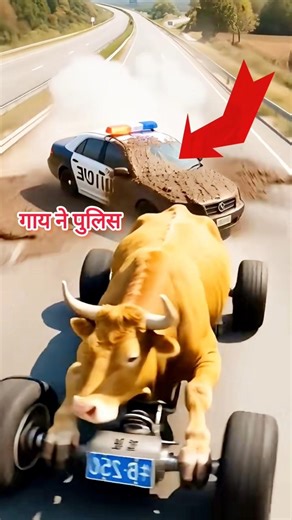 Cow Goes Full GTA, Escapes Police