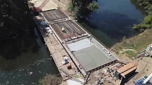 88 reactions · 44 shares |  The Towong Bridge project is taking shape and has reached a milestone with five concrete deck slabs poured on the new structure. | Transport for NSW | Facebook