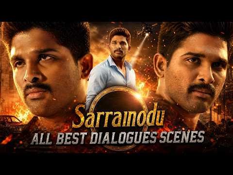 Sarrainodu All Best Dialogue Scenes | Allu Arjun Powerful Mass Dialogues