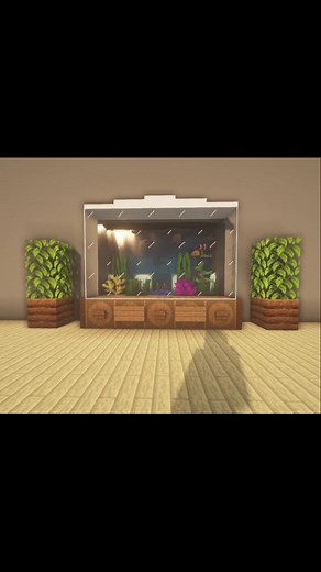Minecraft Aquarium Build Tutorial - 60% Effort Reply to @kat.astrophe32