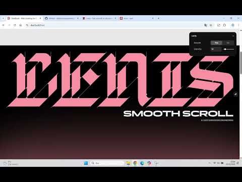 Smooth Scroll Lenis js 16 Day