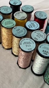 Kreinik Metallics #16 Braid Thread: 10 Meter Spool, You Choose Color - Etsy