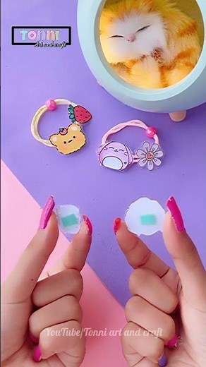 how to make hair band 😍 / handmade hair band / diy cute hair band / making hair band