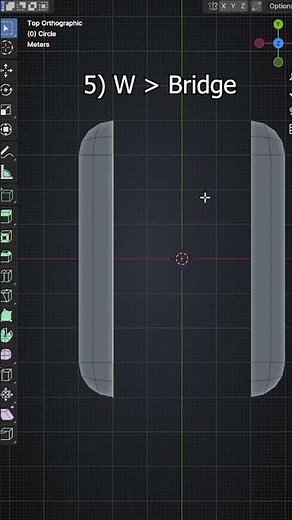 Modeling an iPhone in Blender #blender #tutorial #shorts