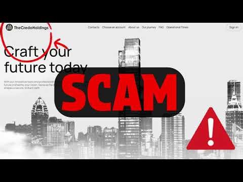 TheCredoHoldings.com Review - SCAM, They Pay for Fake 5-Star Reviews! Full Truth Expos