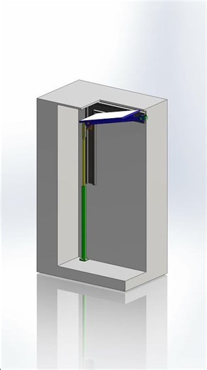 open and close mechanism #solidworks #mechanism #mechanicalengineering #solidworkstutorial