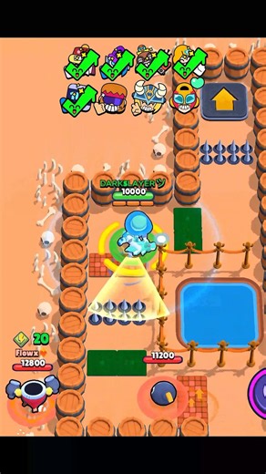 Brawlers ESCAPE Tick Head 🤯Who will survive in the end? Part 2 😅 Brawl Stars #brawlstars