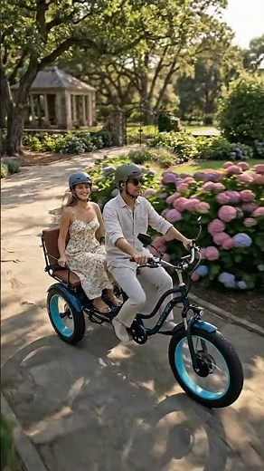 EVRYjourney Electric Tricycle Rickshaw 2026 w/ Hitch Attachment & Hydraulic Brakes