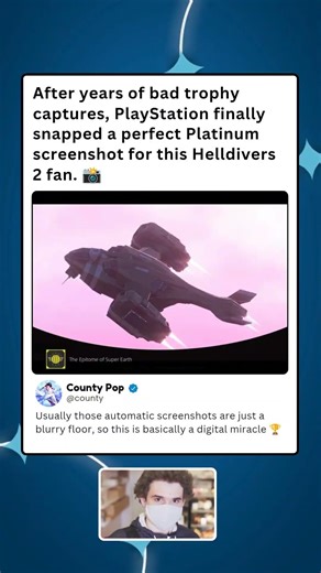 PlayStation Caught Giving A Helldivers 2 Player The Most Iconic Ending Ever