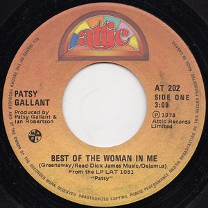 Patsy Gallant - Best Of The Woman In Me / Love Affair