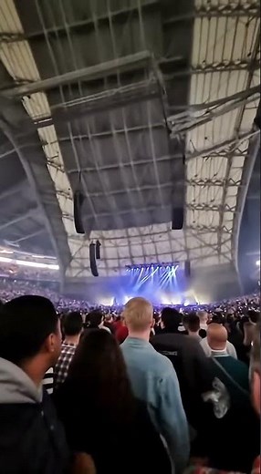 Stadium Roof Collapses During Live Concert #viral