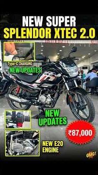 Hero Super Splendor XTEC 2.0 2026 Review | Type-C Charging Port & New Updates