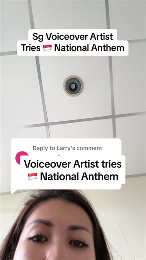 Singapore National Anthem Voiceover by Caitanya Tan