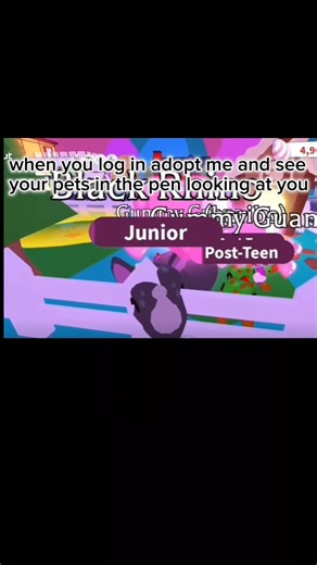 When You Load In AdoptMe And See Your Pets Greeting You From The Pet Pen#adoptme #ishowspeed #roblox