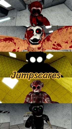 Lethal Ape Experience (Update) - All Monster Jumpscares #roblox #robloxhorror