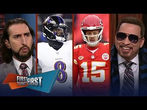 Chiefs lose to Raiders, Mahomes optimistic, Ravens roll Purdy & 49ers | NFL | FIRST THINGS FIRST