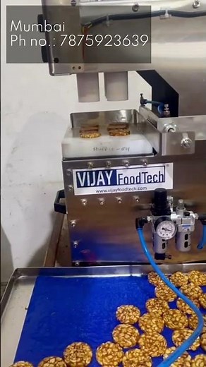 Round Chikki Making Machine. #roundchikki #chikki #chikkimachine