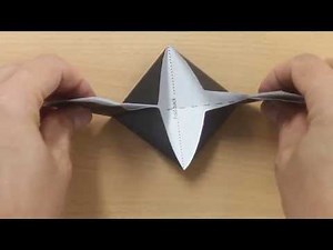Make your own origami mortarboard (graduation cap) | The Secrets of Origami