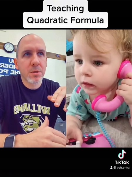 Math Jokes: Understanding Quadratic Formula in High School